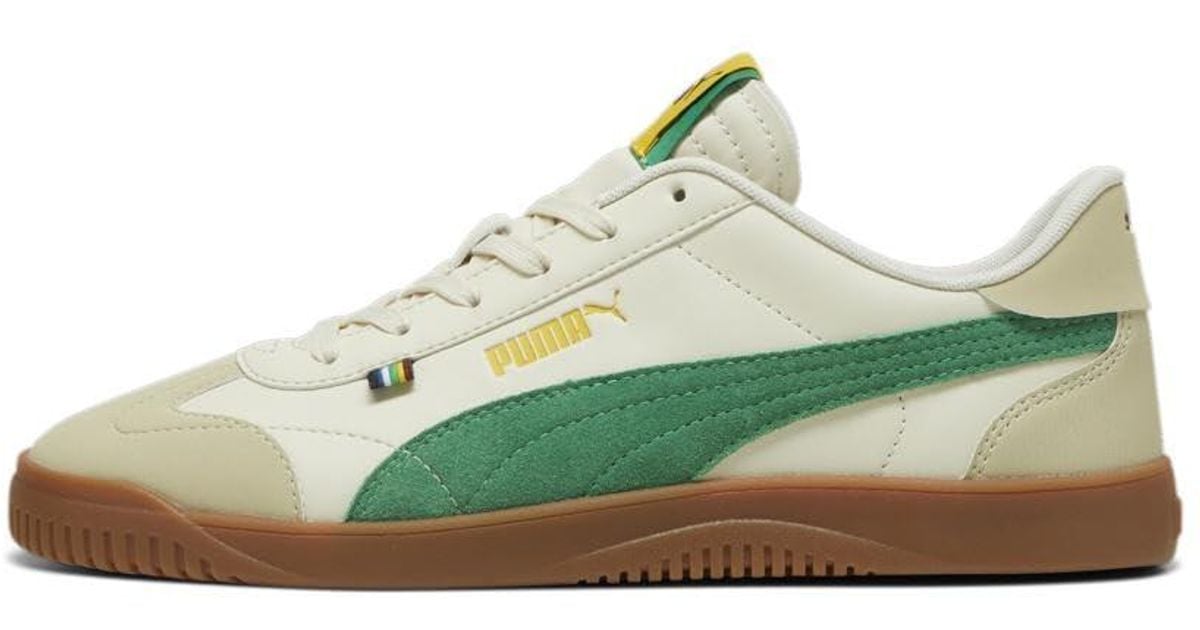 Green and 2024 white pumas