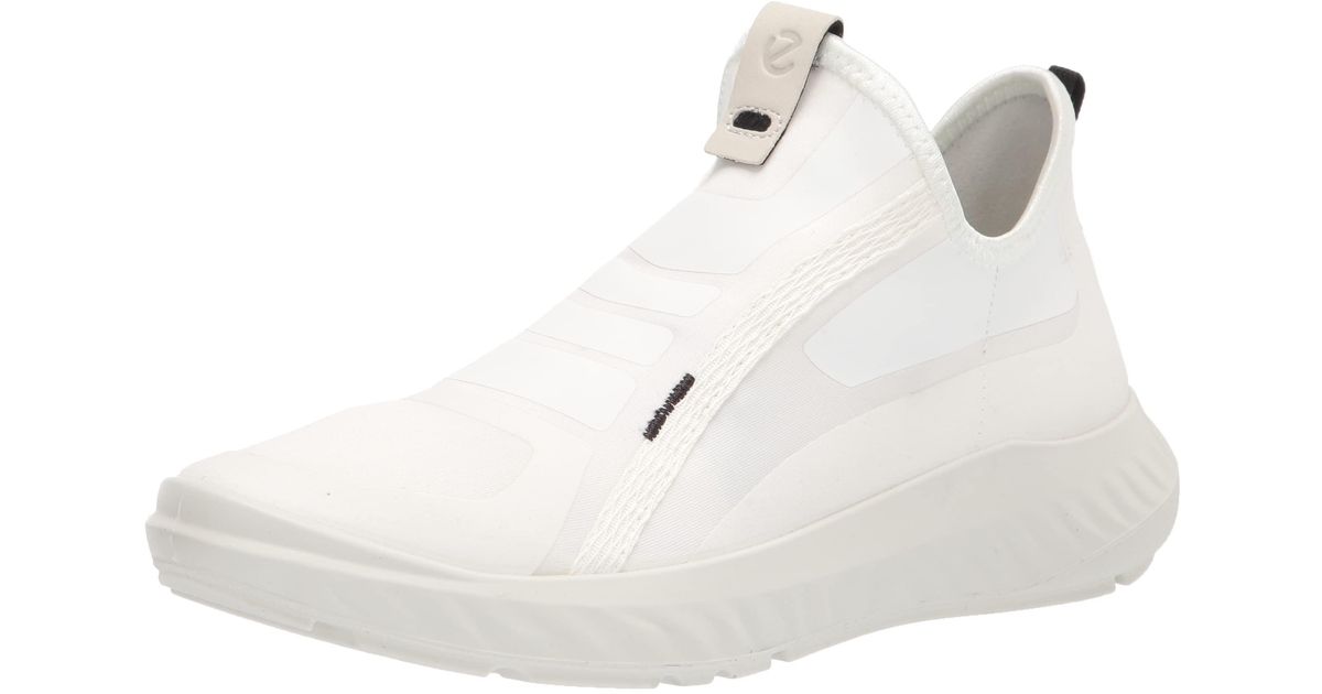 Ecco St.1 Lite Alpha Slip On Sneaker in White Lyst UK