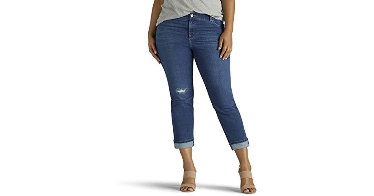 lee total freedom jeans plus size