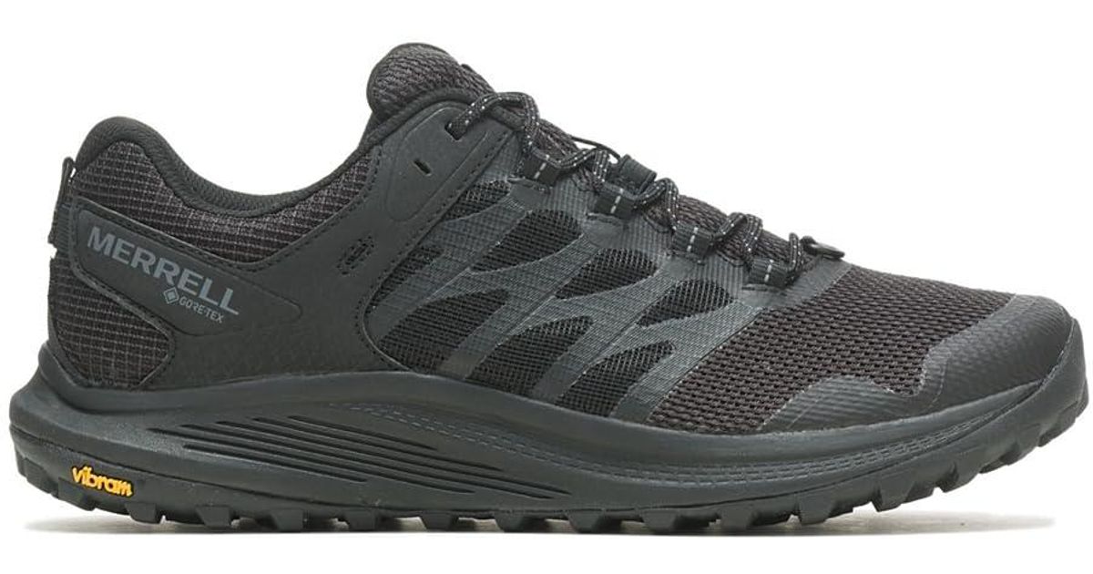Merrell Nova 3 Gore-tex [j067583] Trail Running Shoes Black for Men ...
