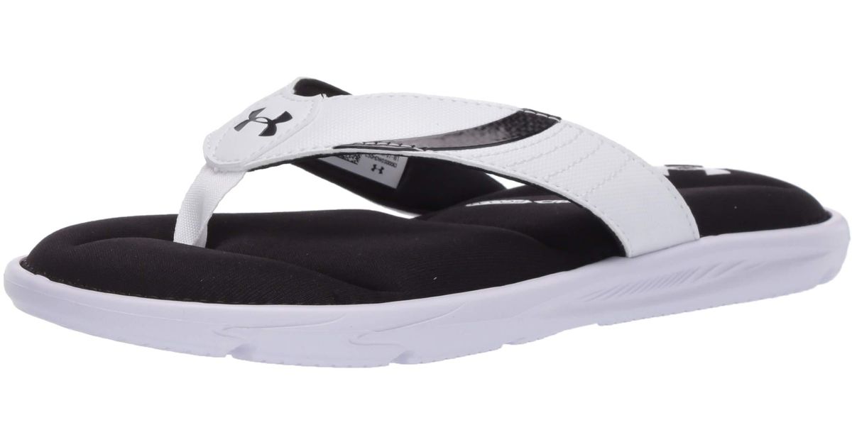 under armour men's flip flops thong sandals