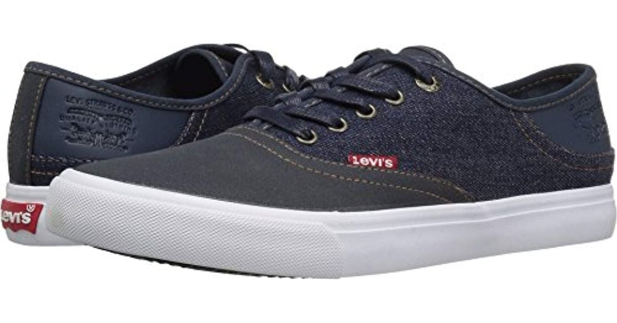levis blue jean shoes