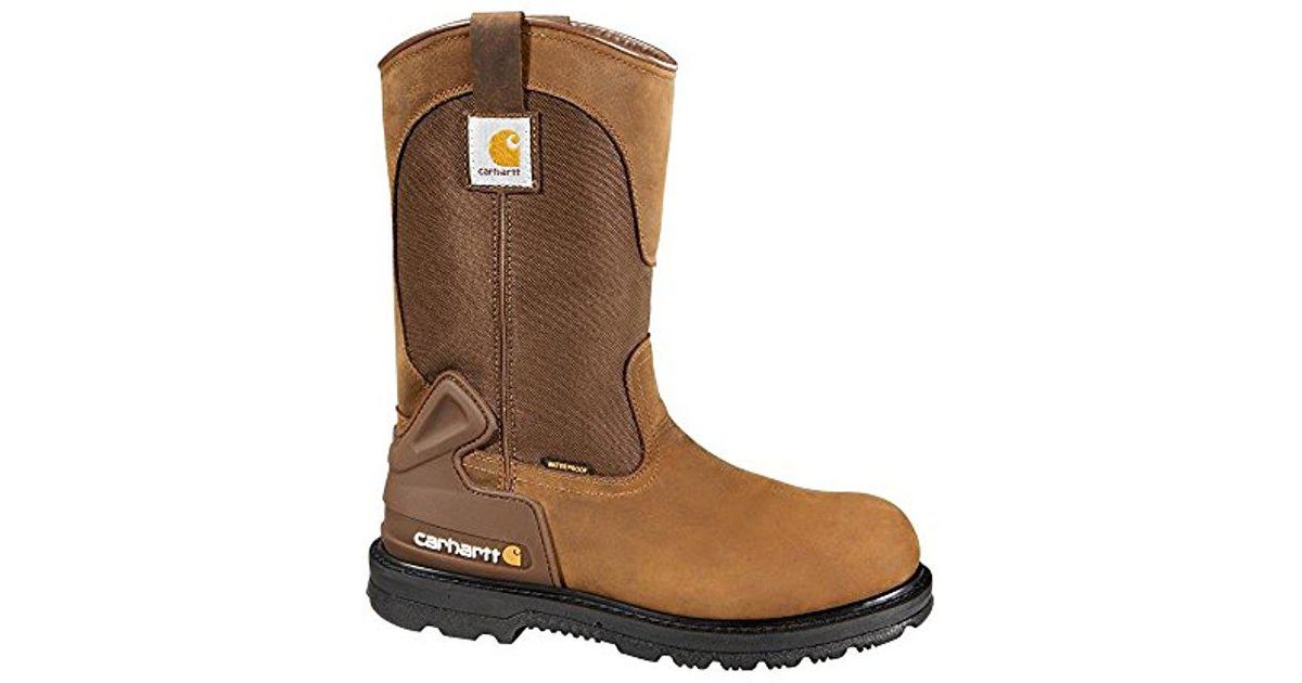 carhartt slip on work boots