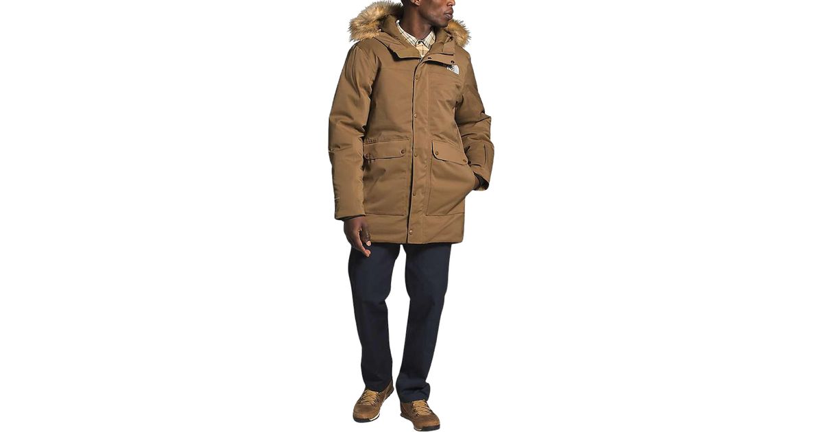 The North Face Futurelight Defdown Parka Winter Jacket Utility Brown in Natural for Men | Lyst UK