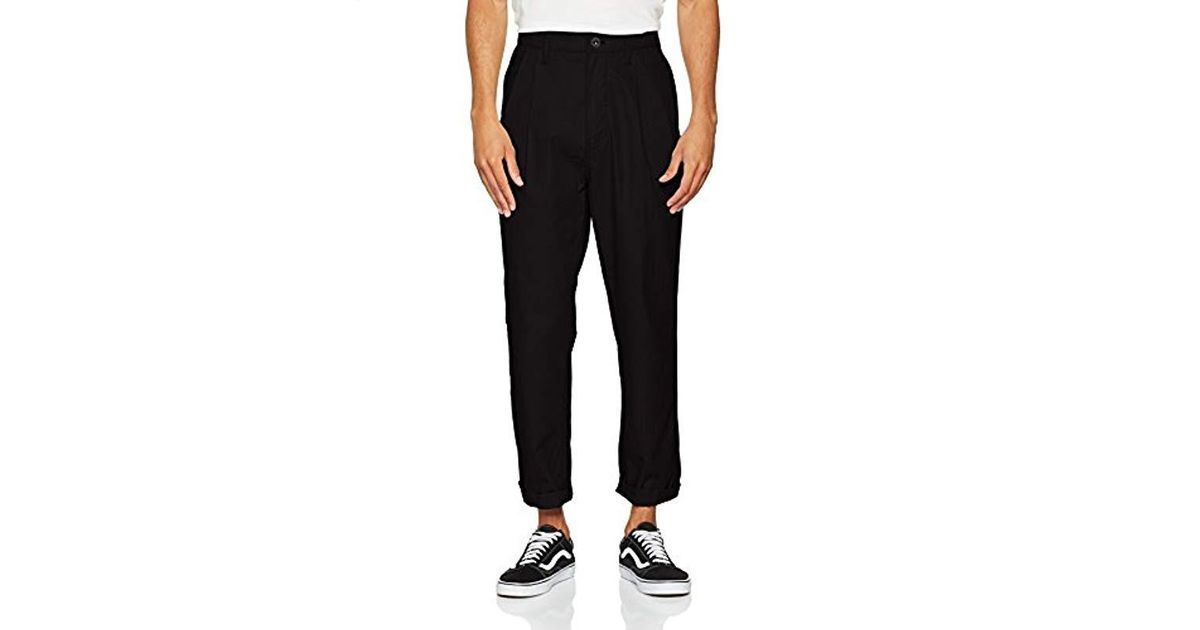 bronson pleated relaxed tapered chino