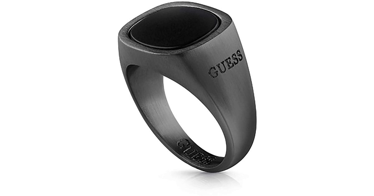 kuvert svag Diskutere Guess Ring Jewellery Size 22 Trendy Code Umr29009-62 in Black for Men - Lyst