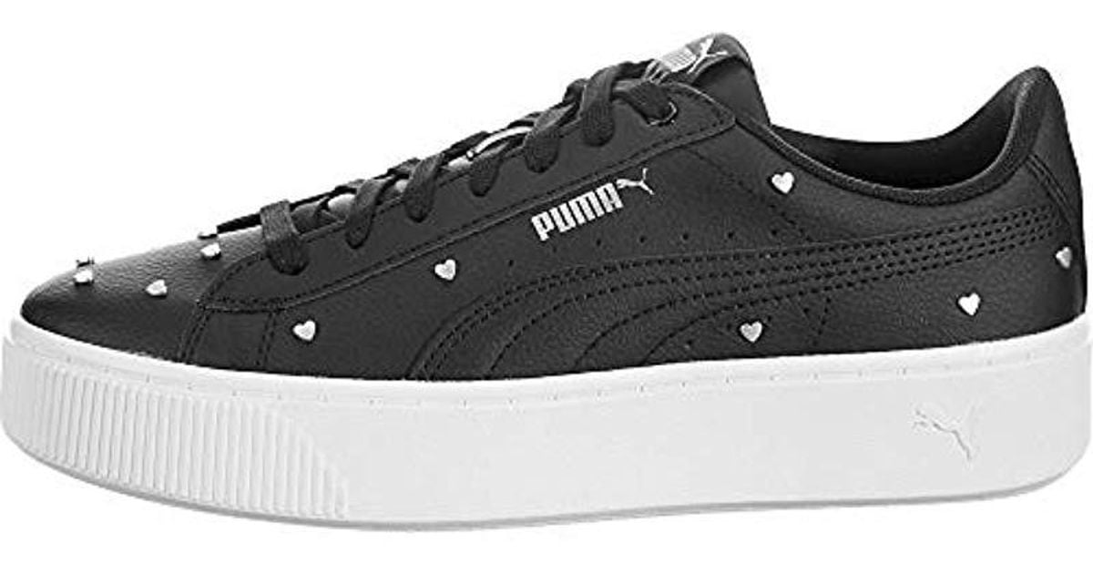 PUMA Leather Vikky Stacked Studs in 