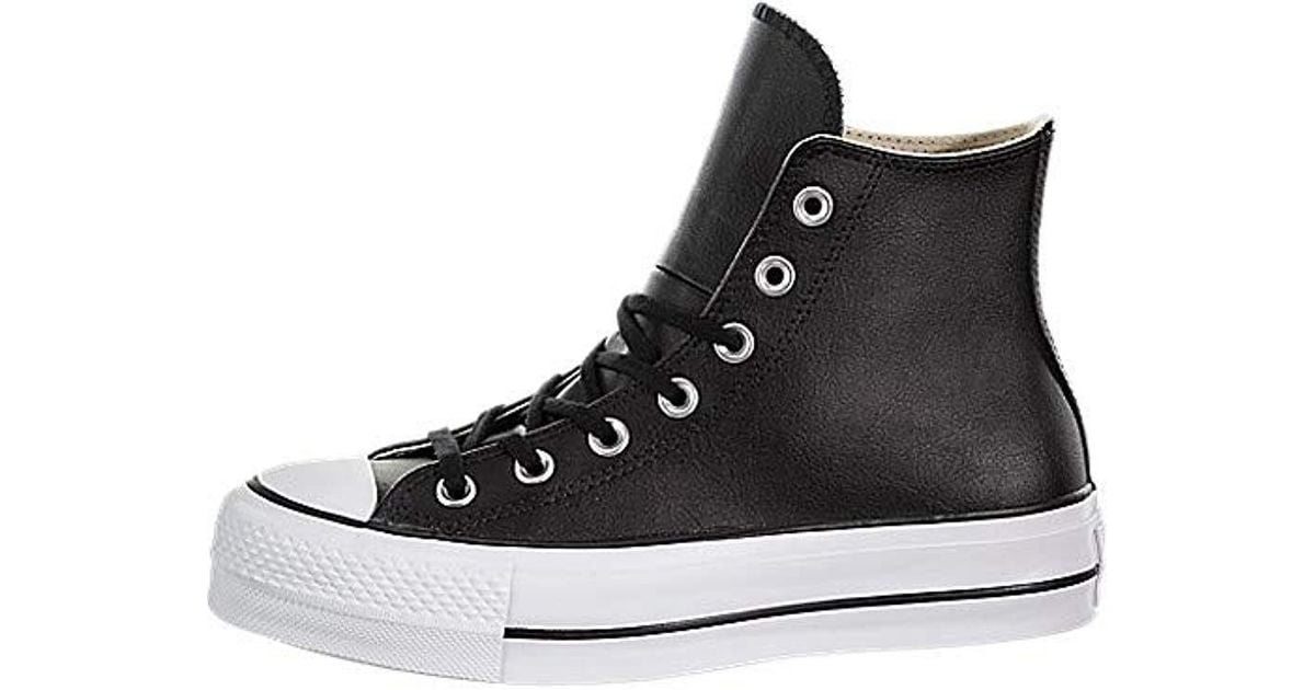 converse chuck taylor ctas lift clean hi zapatillas altas converse chuck taylor ctas lift clean hi zapatillas altas