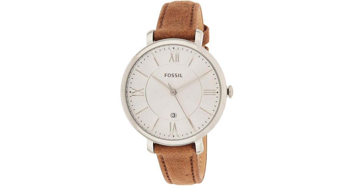 Fossil Leather Es3708 in Brown 