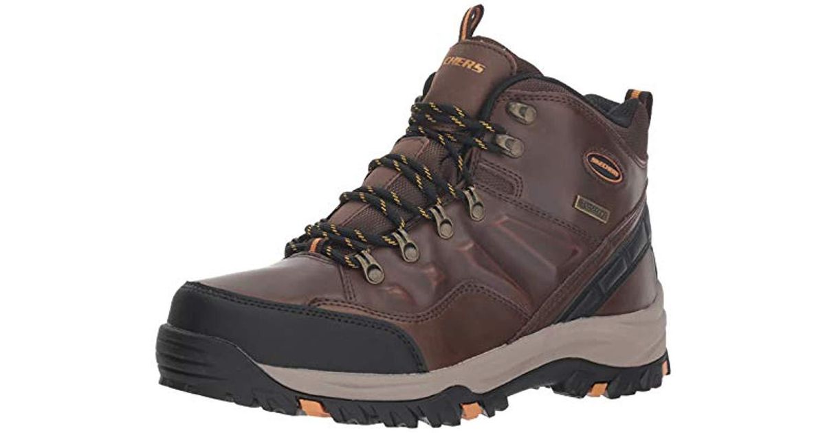 Skechers Relment - Traven High Rise Hiking Boots in Brown for Men | Lyst UK