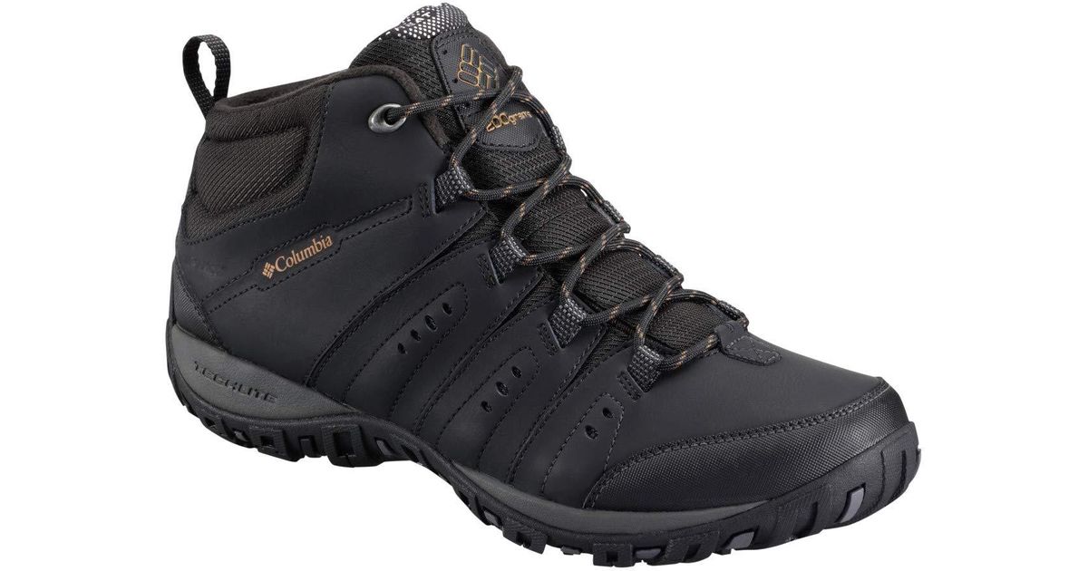 columbia men's woodburn ii chukka waterproof omni heat shoes