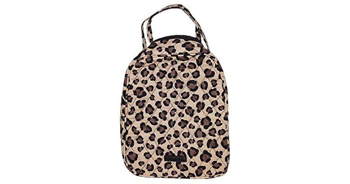 leopard vera bradley backpack