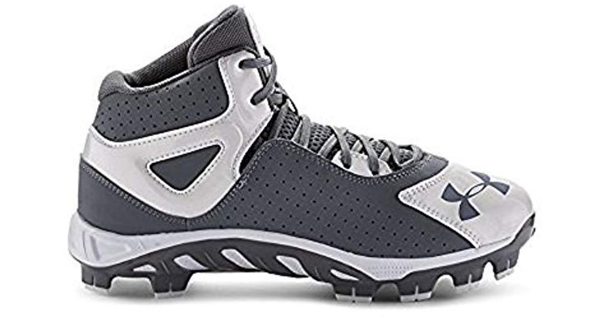 under armour heater mid tpu men's baseball cleat