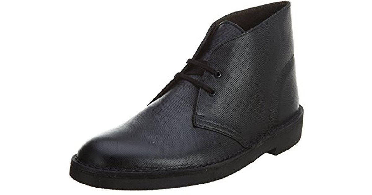 clarks men's bushacre 2 chukka boot black
