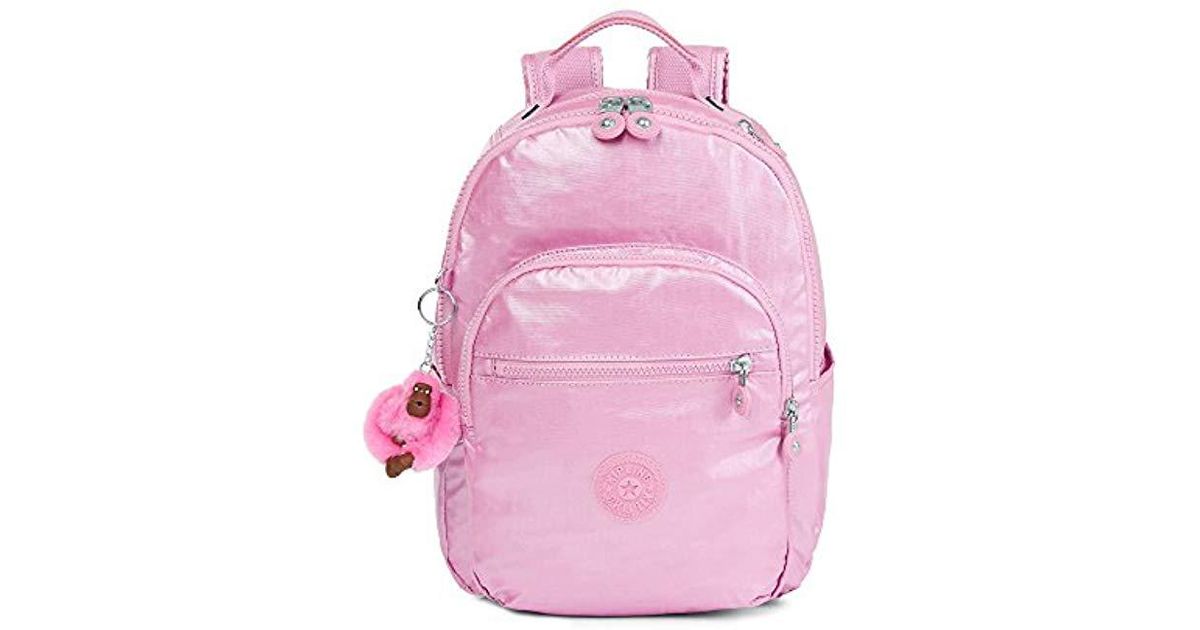 kipling pink backpack