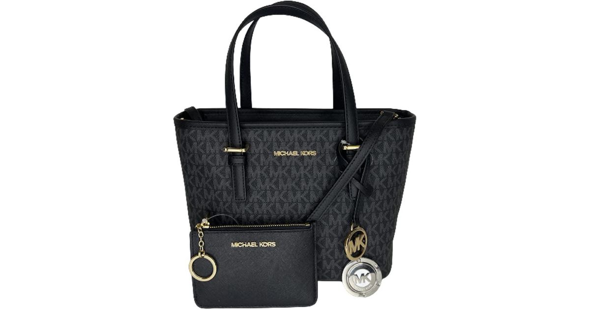 Michael Kors Jet Set Travel XS Carryall Convertible Top Zip Tote
