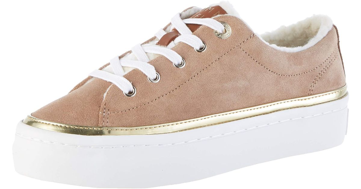 tommy hilfiger cosy lace sneaker