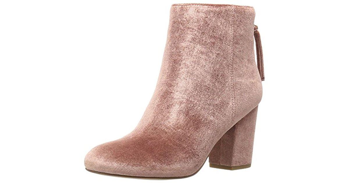 steve madden velvet ankle boots