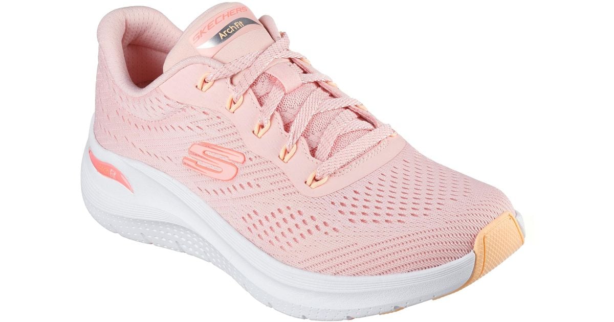 Skechers Arch Fit Big League Sneaker in Pink Lyst UK