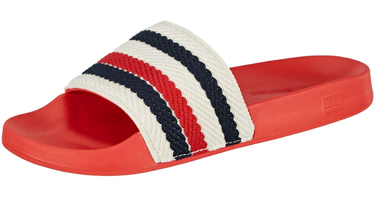 Tommy Hilfiger Tommy Essential Pool Slide Sandal in Black Lyst UK