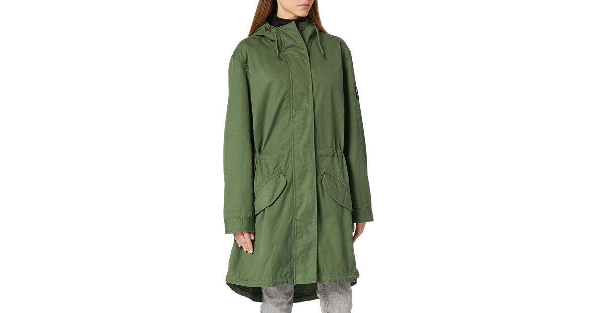 Superdry M51 Parka in Green | Lyst UK
