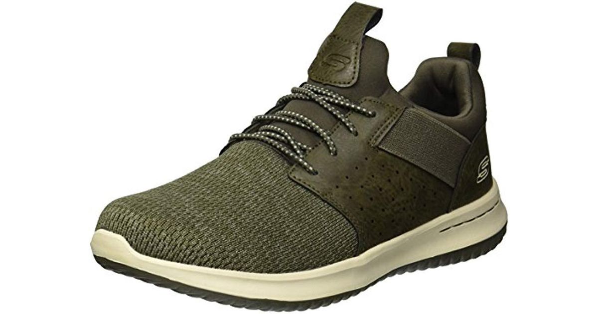 skechers sandals hombre olive