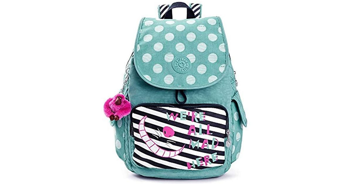 Kipling Disney Alice In Wonderland City Pack Tea Party Backpack in Green |  Lyst