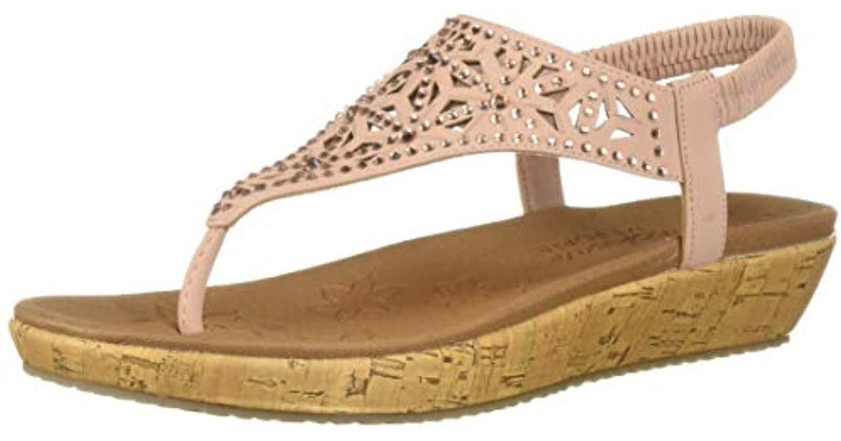 skechers espadrilles mujer marron