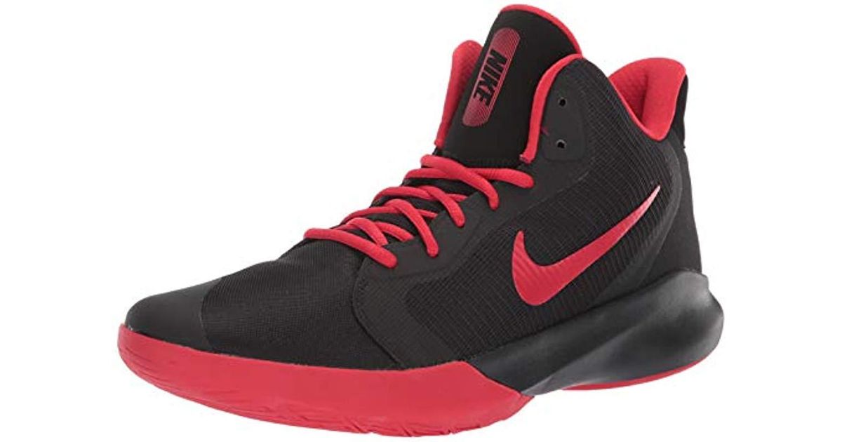 nike precision 3 black and red