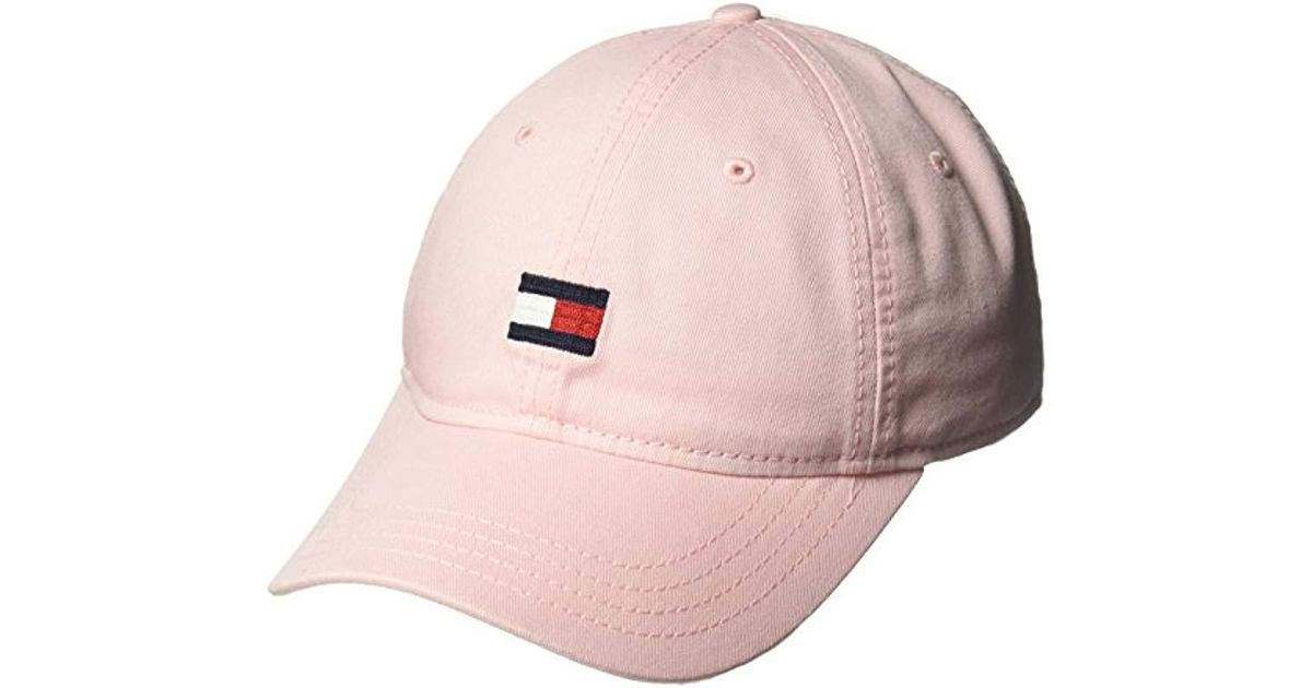 tommy hilfiger pink hat