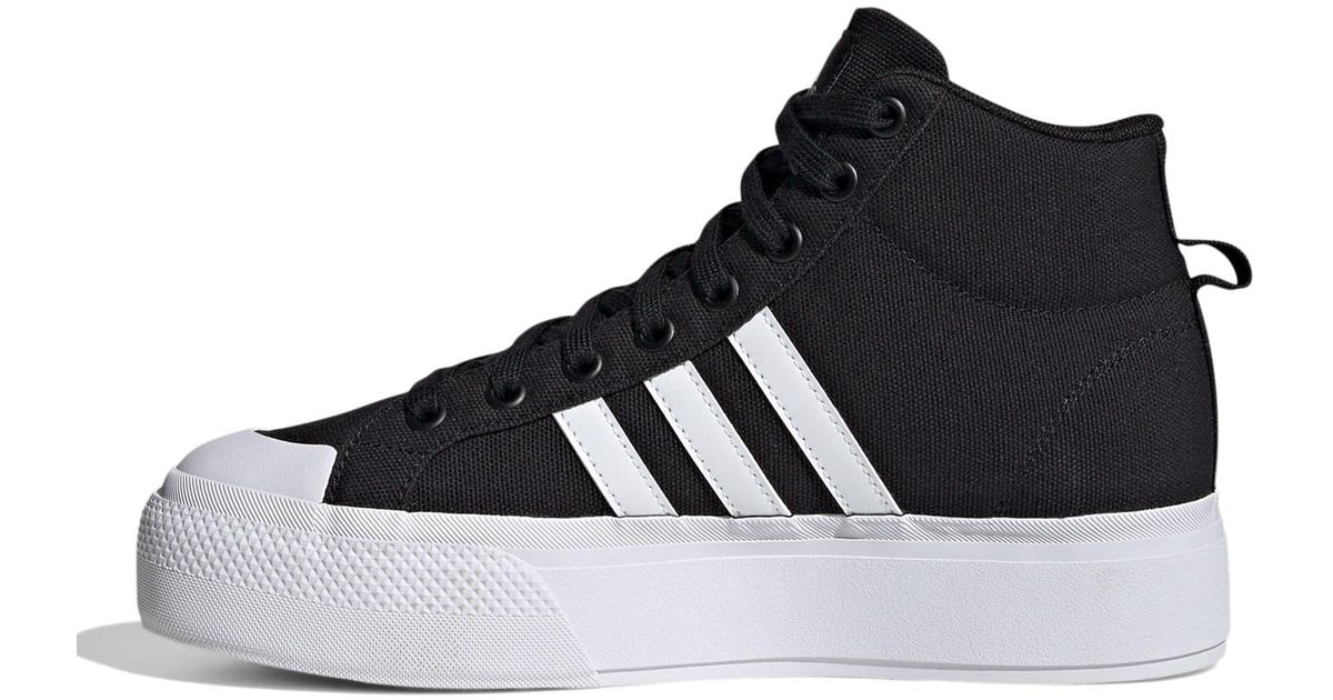 adidas Men's Bravada Skate Shoe, Core Black/White