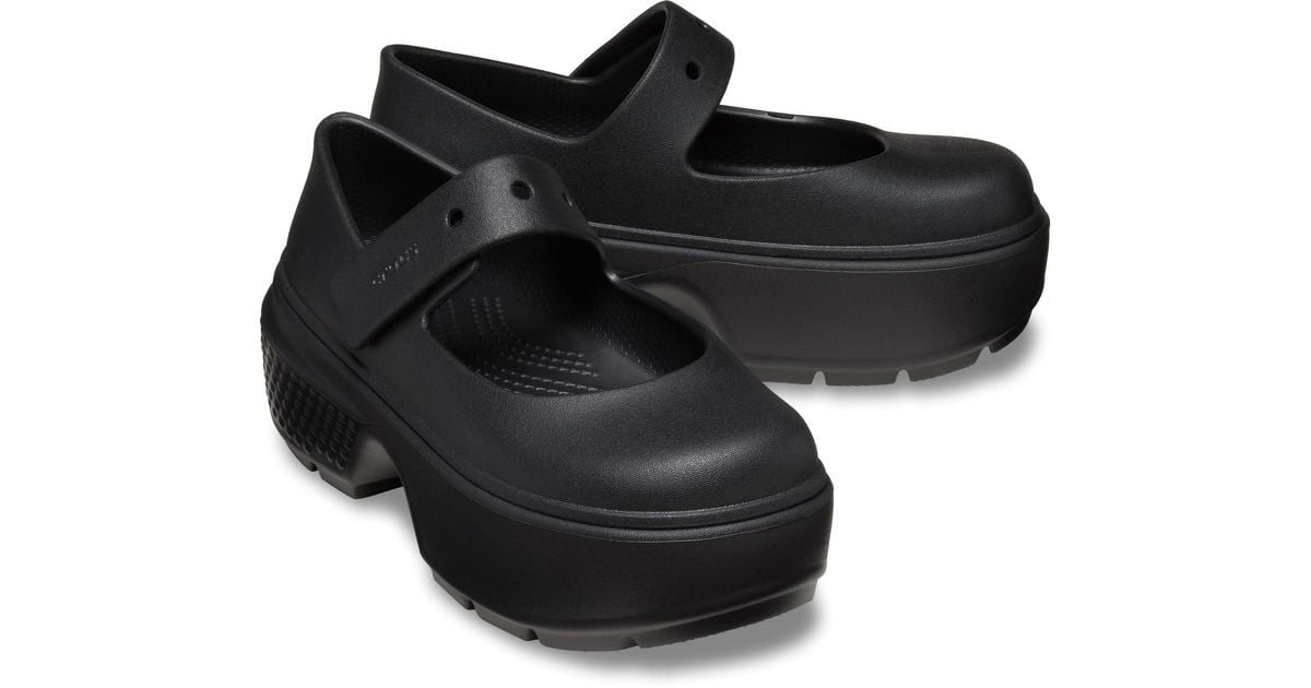 Crocs Stomp Mary Jane ストンプ メリージェーン　ブラック crocs Stomp Mary Jane Black/Black （クロックス ストンプ