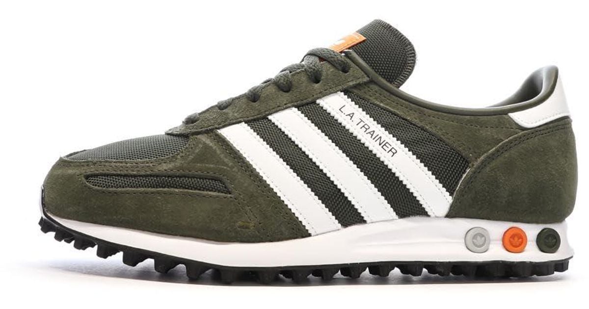 adidas Khaki Sneakers La Trainer for Men Lyst UK