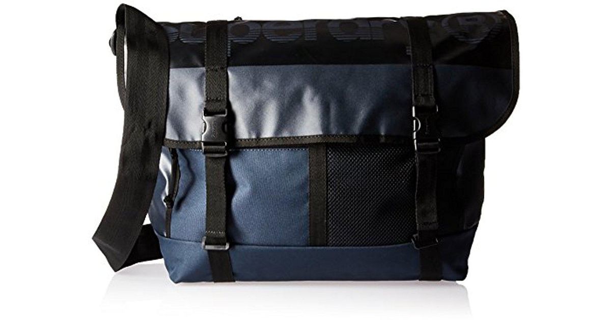 superdry tarp messenger bag