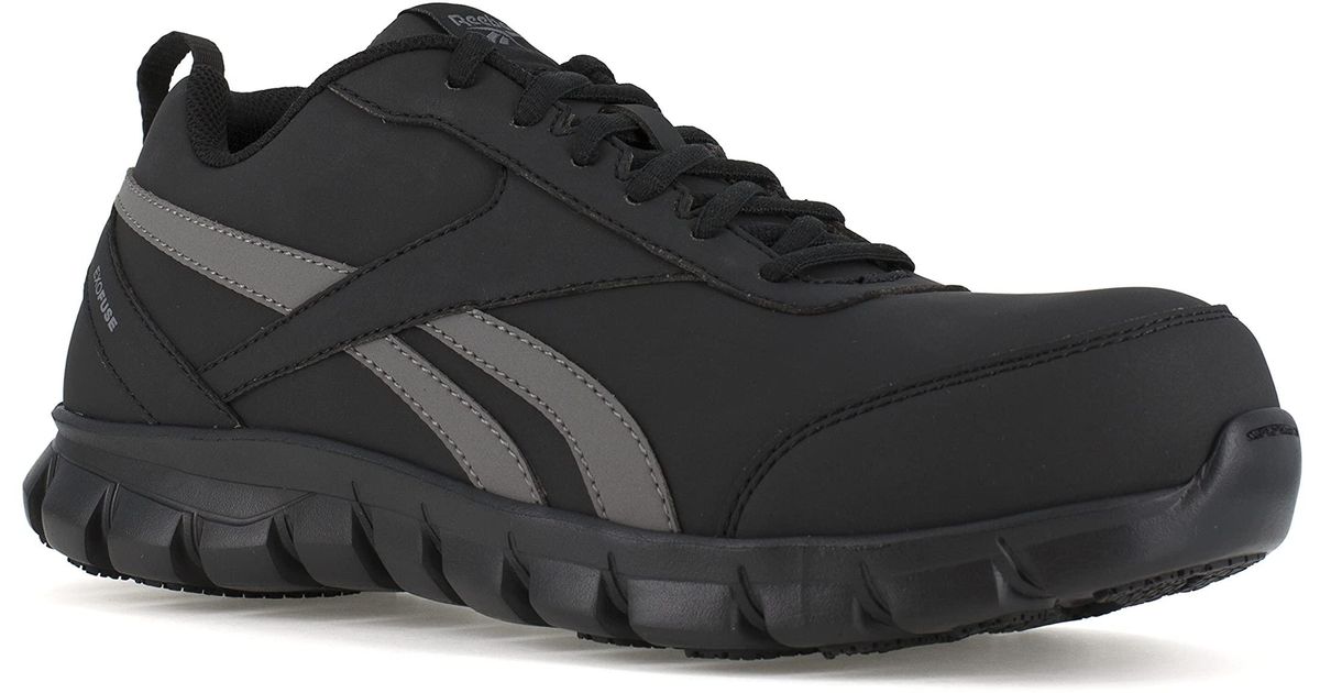 Reebok Work Sublite Cushion Safety Toe Athletic Work Shoe Industrial