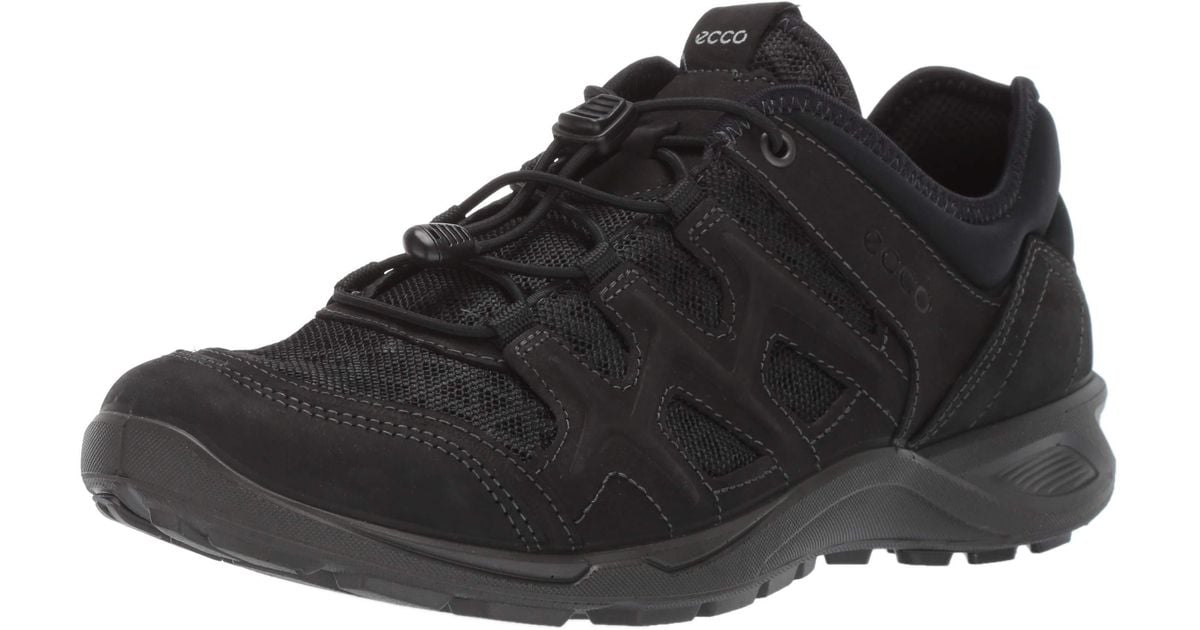 Ecco Terracruise Lt Low Rise Hiking Shoes, in Black/Black (Black) for Men -  Lyst