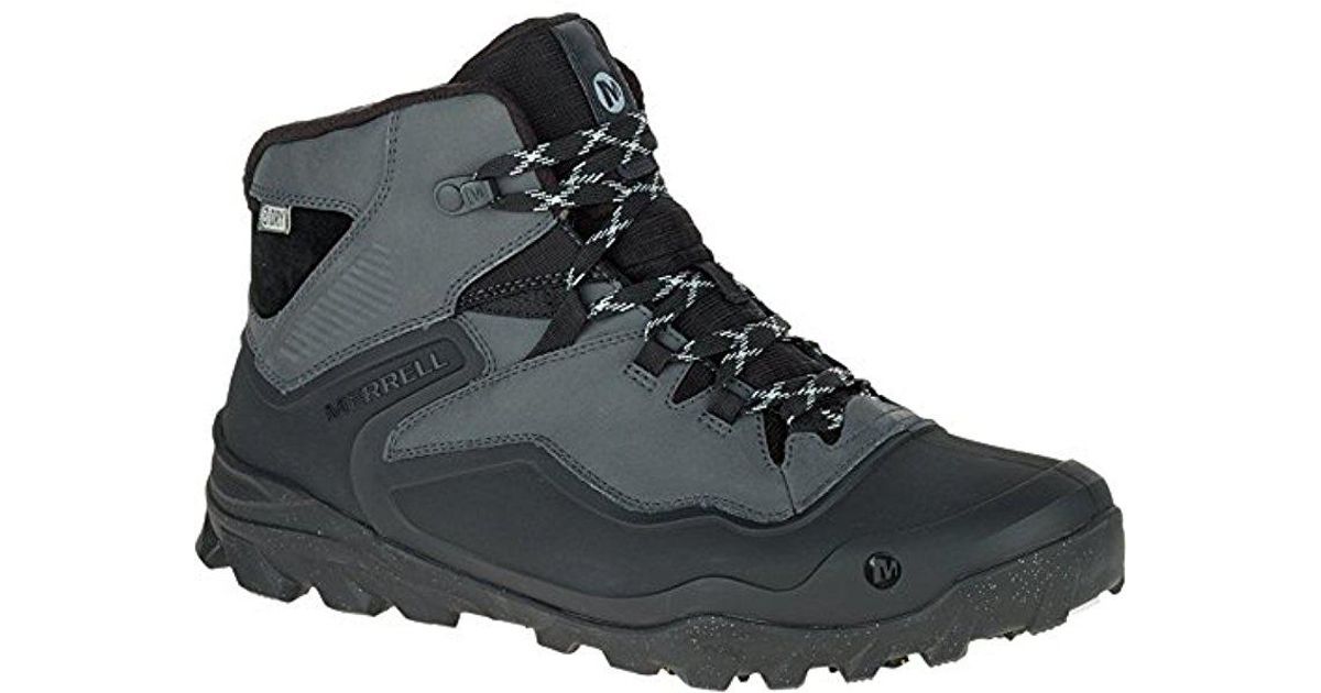 merrell men's overlook 6 ice plus waterproof snow boot