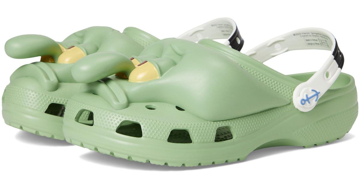 Crocs Spongebob Squidward Classic Clog Green