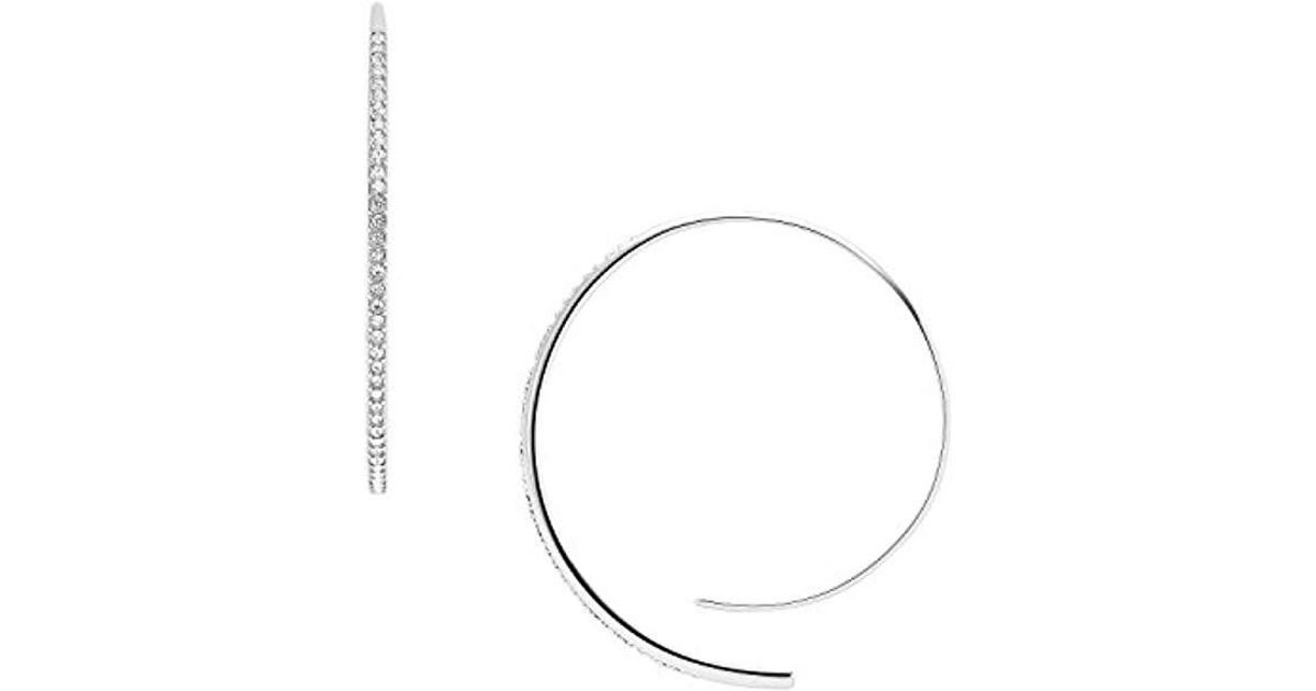 Fossil Femme Acier Boucles doreilles pendantes JF03191791