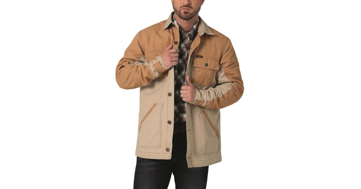 Wax Coated Canvas Chore Jacket