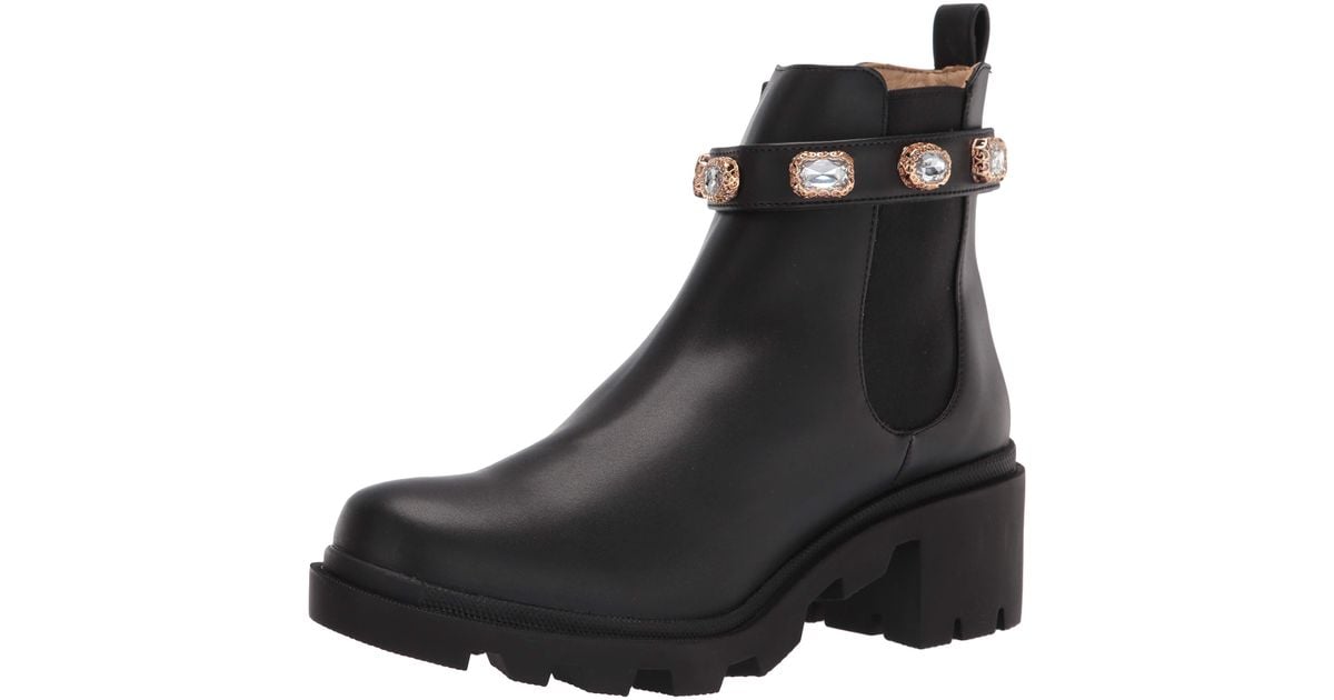 steve madden black amulet booties