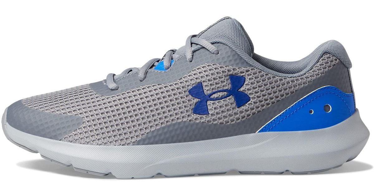 Under Armour Lace Surge 3 --running Shoe, in Blue for Men | Lyst