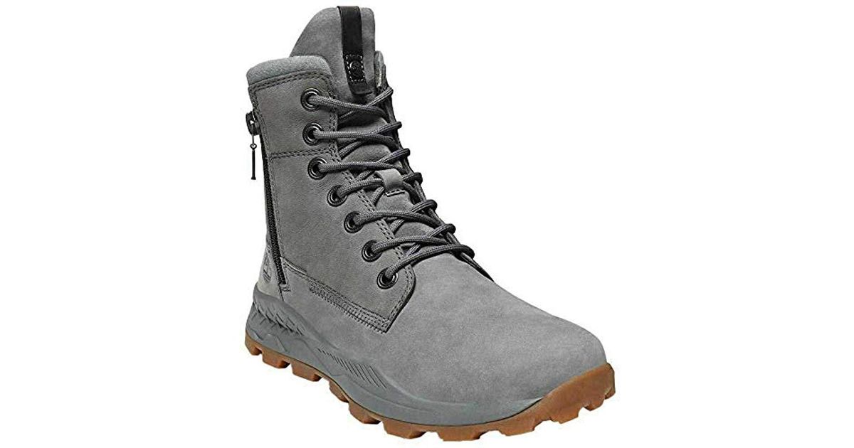 Timberland Brooklyn Side zip Sneaker Boots a2152 in Grey for Men Lyst UK