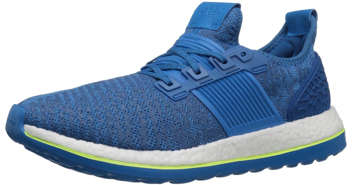 Adidas Pureboost Zg M Running Shoe In Blue For Men Lyst Adidas Pureboost Zg M Running Shoe In Blue For Men Lyst