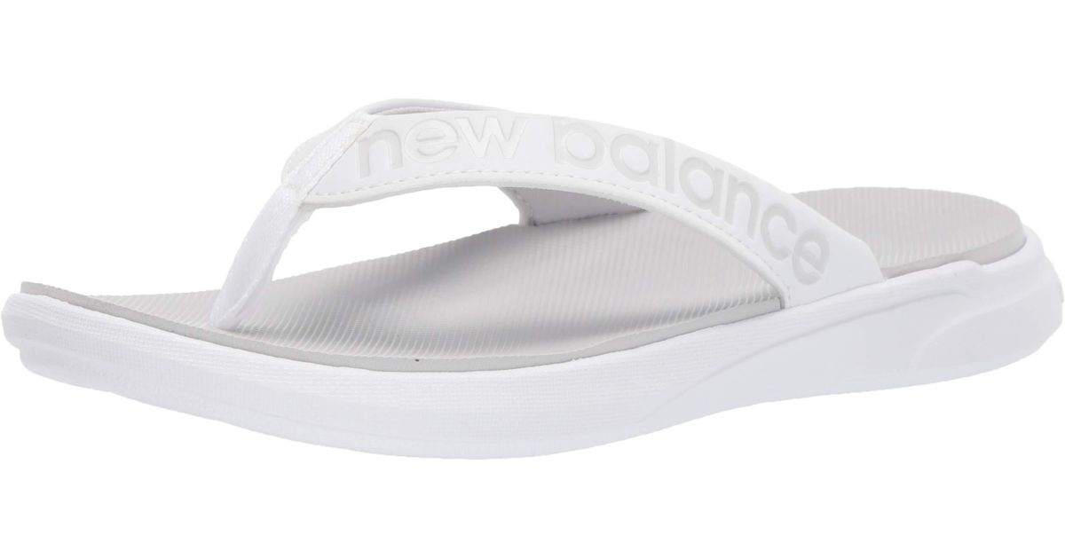 New Balance Synthetic 340 V1 Flip Flop in White - Save 22% - Lyst