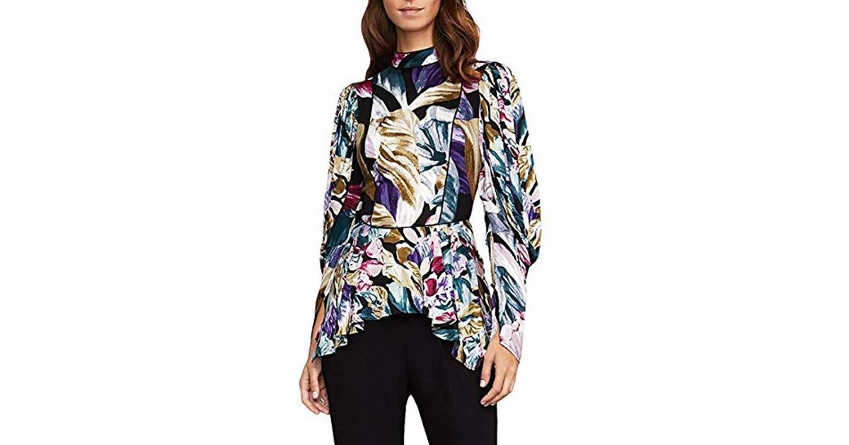 bcbg floral top