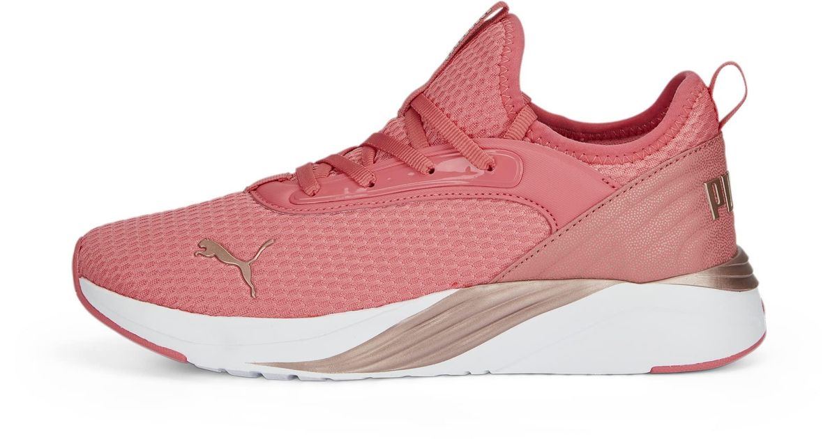 PUMA Softride Ruby Luxe Elektro Summer Wn's Road Running Shoe in Pink ...