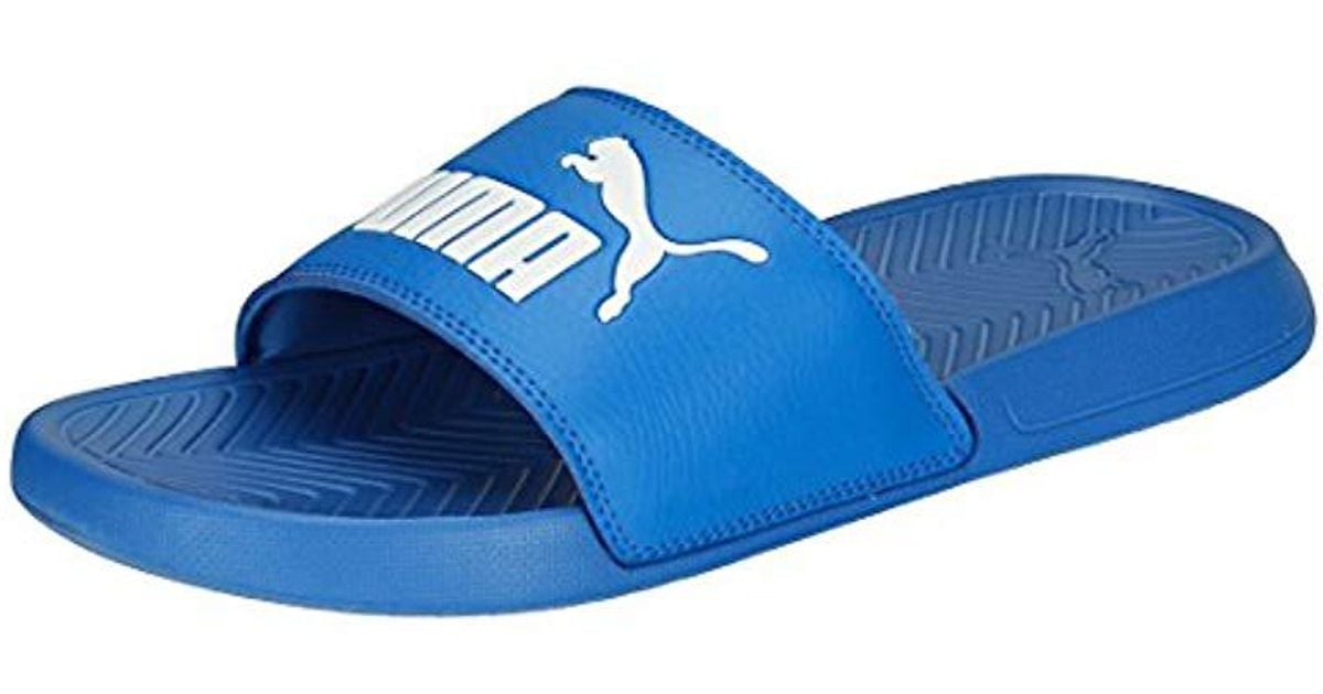 puma blue slippers off 62% - www 