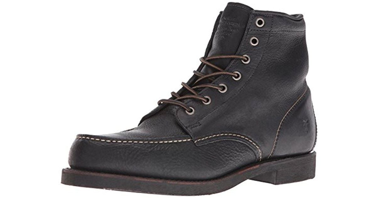 frye moc toe boots