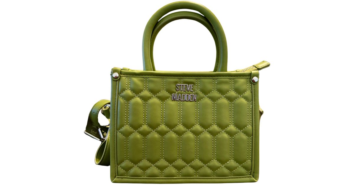 Steve Madden Daisy Borsa A Tracolla Trapuntata Donna - 18,8x11,4x4,3 Cm, Nero